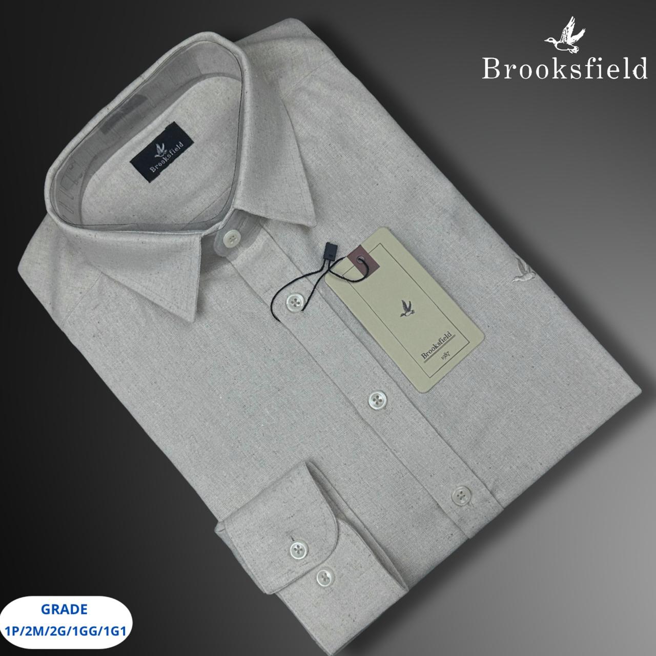 Camisa Social Manga Longa Brooksfield