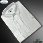 Camisa Social Masculina Manga Longa Lacoste