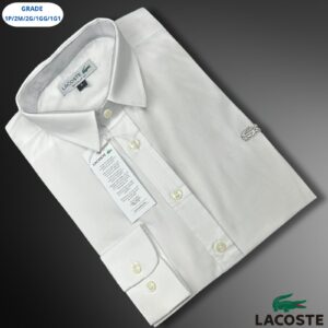 Camisa Social Masculina Manga Longa Lacoste